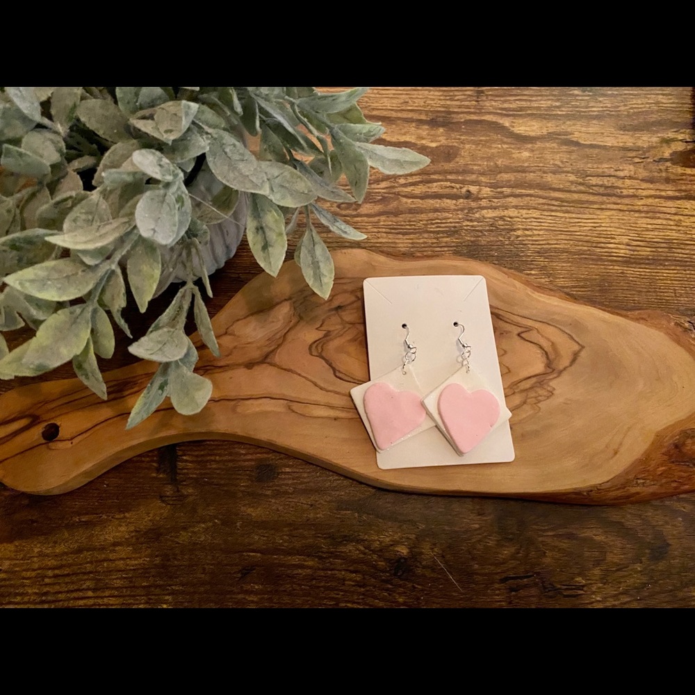 Handmade Clay Earrings | Valentine's Day Series - Picture 5 of 5